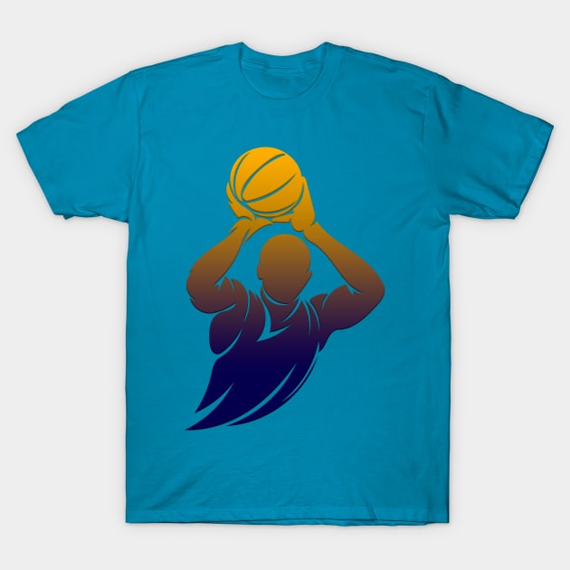 Basketball player T-Shirt by Creative Shirt